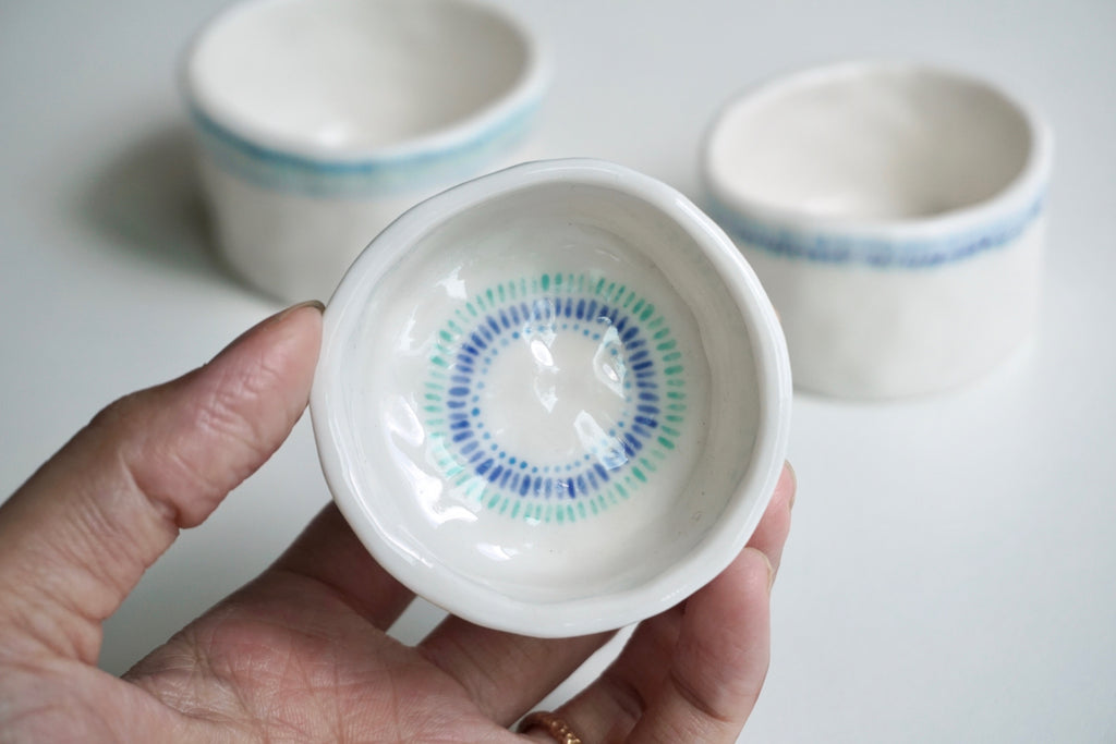 Handmade porcelain spice bowl Singapore | Eat & Sip