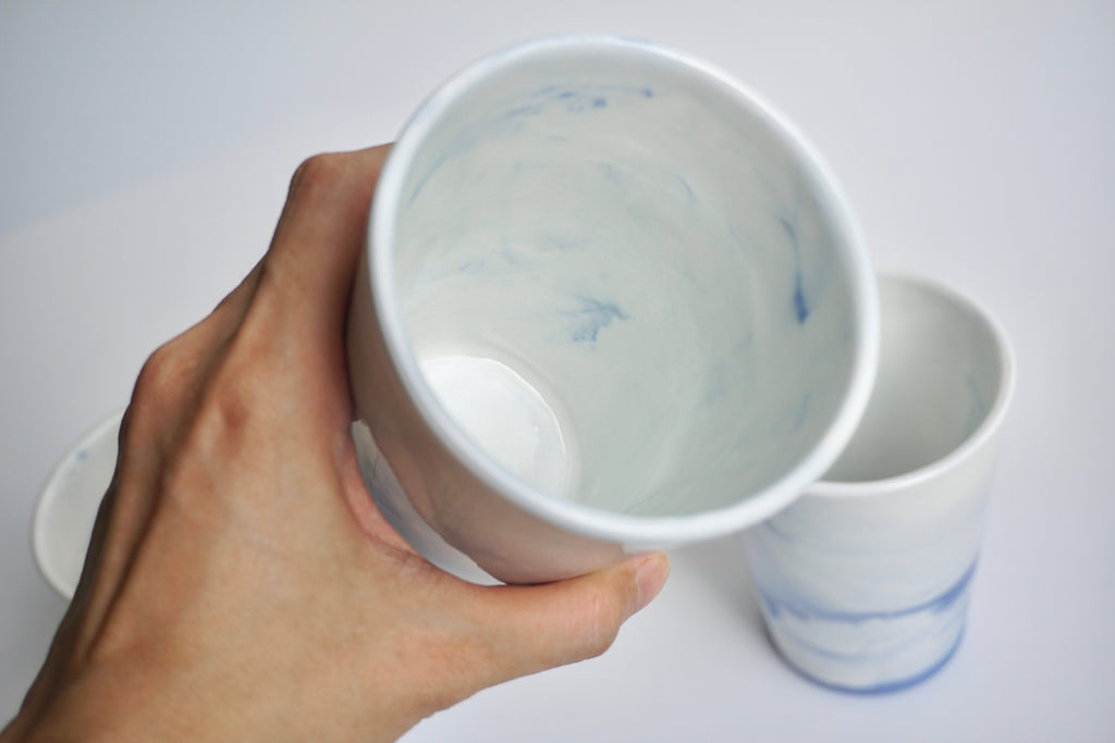 Handmade takeaway coffee cups in Singapore | Handcrafted tableware