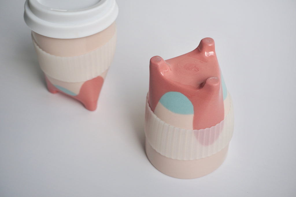 Handmade coffee cups in Singapore | Australian ceramics by Louise Martiensen