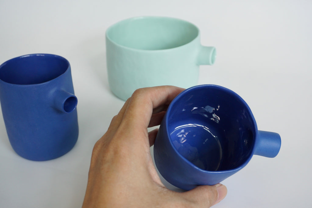 Unique seagull jug Kira Ni Singapore | Handmade