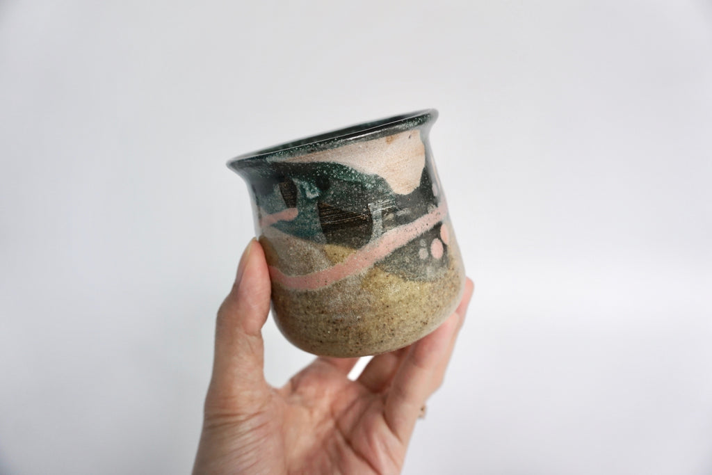 Unique handcrafted tumbler Eastfield | Singapore pottery