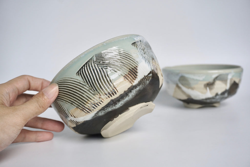 Handmade dish plate saucer | Unique tableware