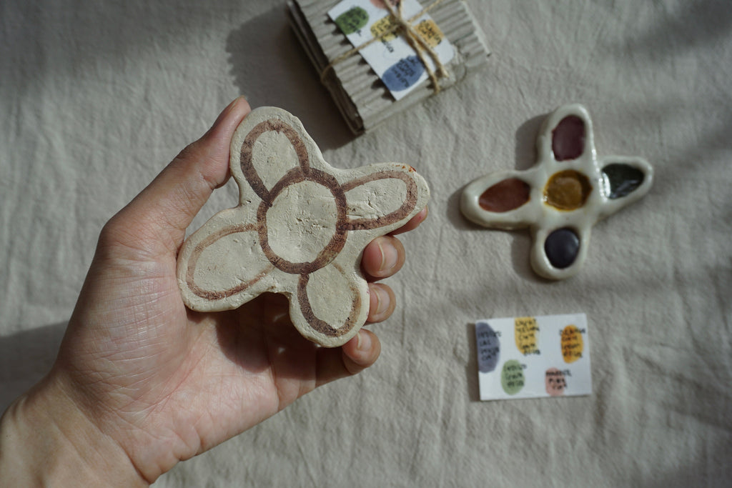 Handmade paint palette Singapore | Handmade tableware Eat & Sip
