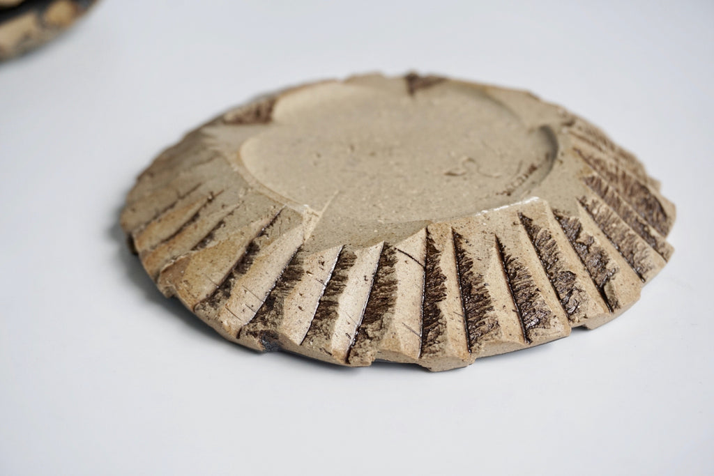 Handmade dish plate saucer | Unique tableware