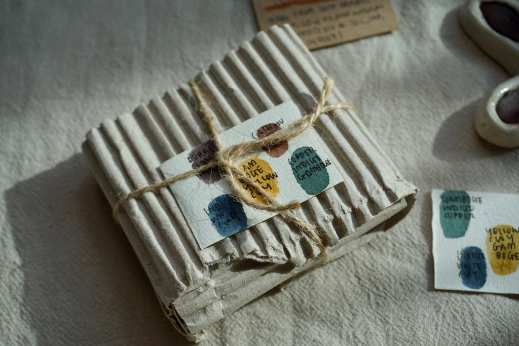 Handmade paint palette ceramics Singapore