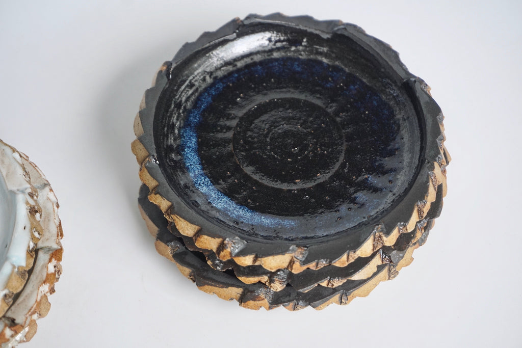 Handmade dish plate saucer | Unique tableware