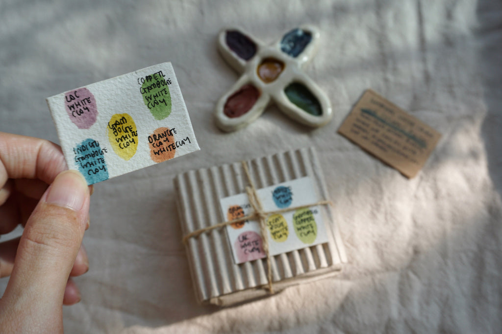 Handmade paint palette Singapore | Handmade tableware Eat & Sip