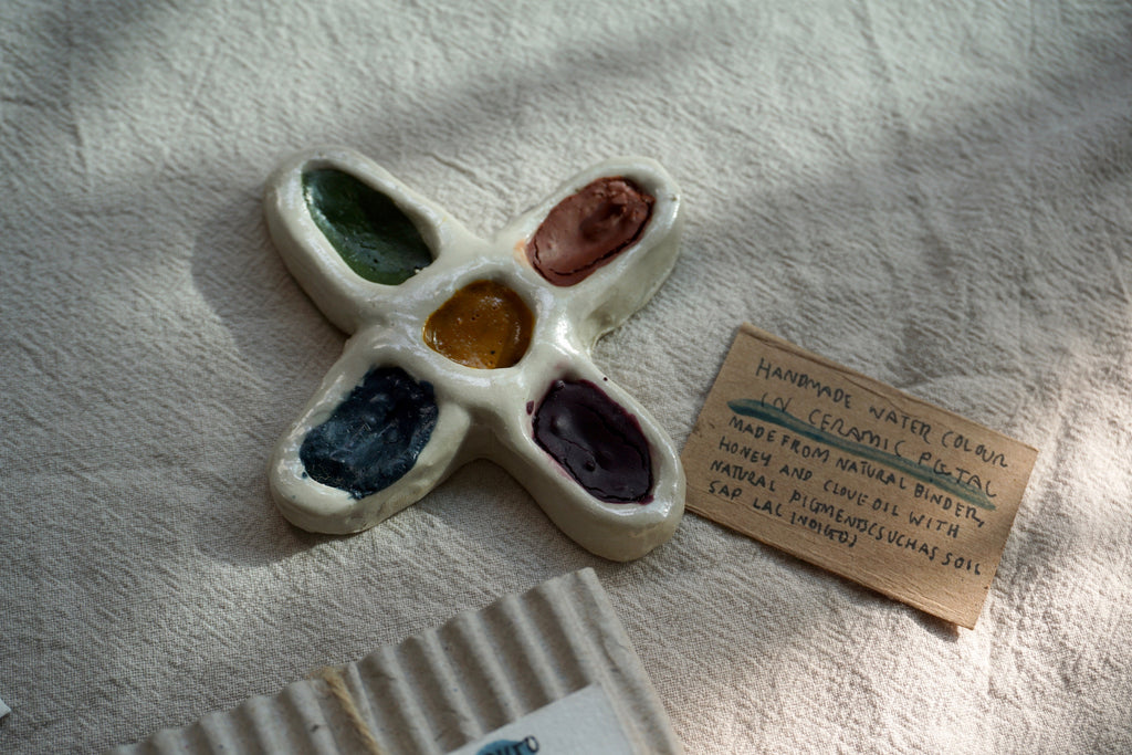 Handmade paint palette Singapore | Handmade tableware Eat & Sip