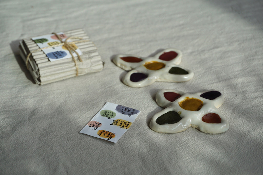 Handmade paint palette Singapore | Handmade tableware Eat & Sip