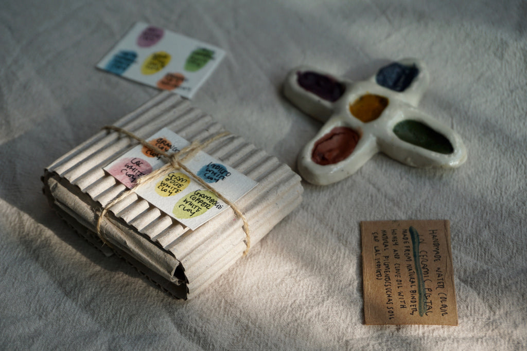 Handmade paint palette Singapore | Handmade tableware Eat & Sip