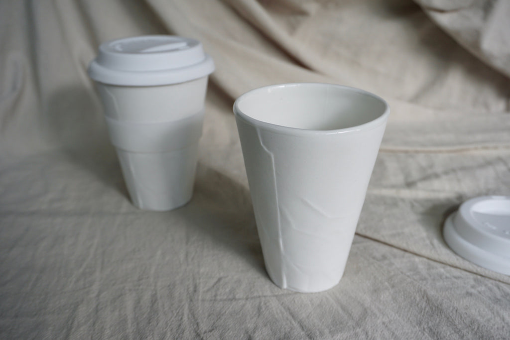 Handcrafted pottery | Eat & Sip ceramic takeaway cups