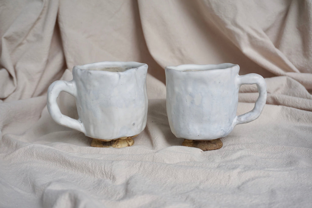 Handpinched quarry cup handmade tableware Singapore - Eat & Sip