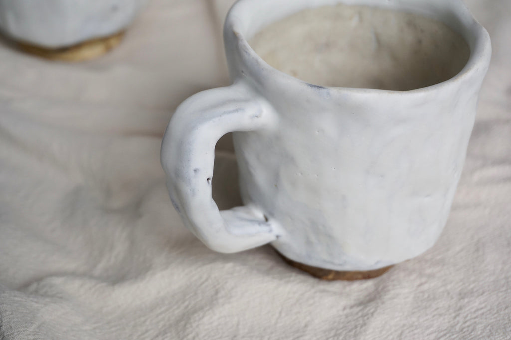 Handpinched quarry cup handmade tableware Singapore - Eat & Sip