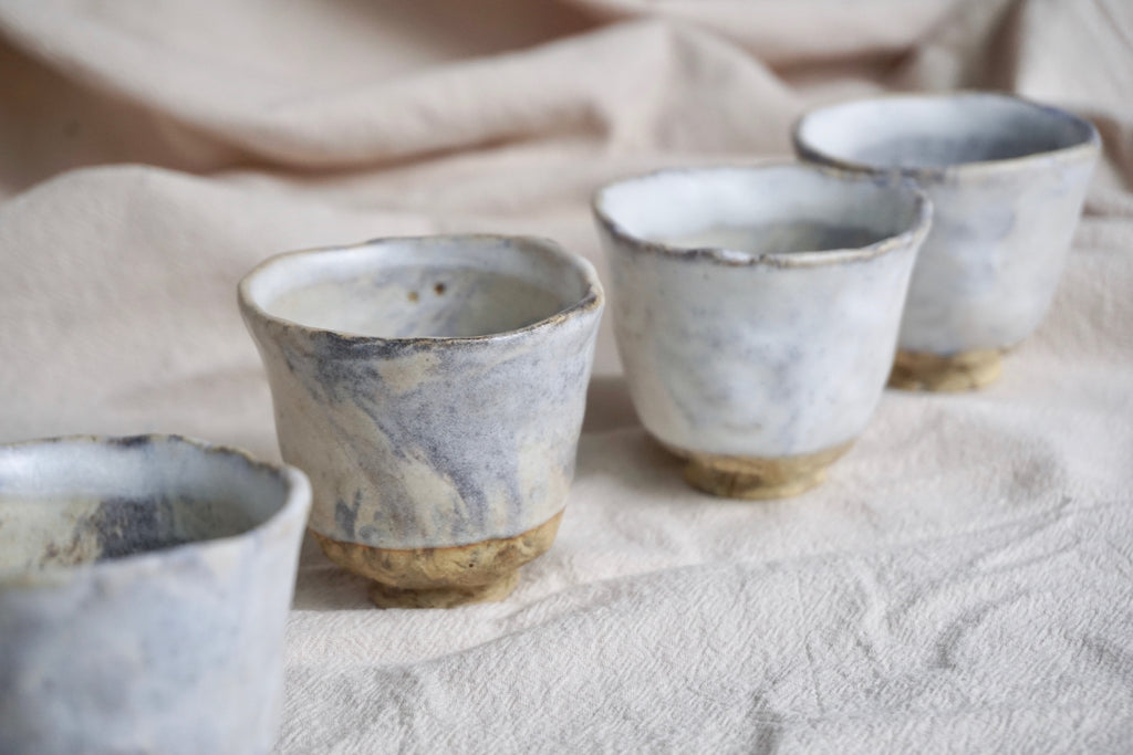 Handpinched quarry cup handmade tableware Singapore - Eat & Sip