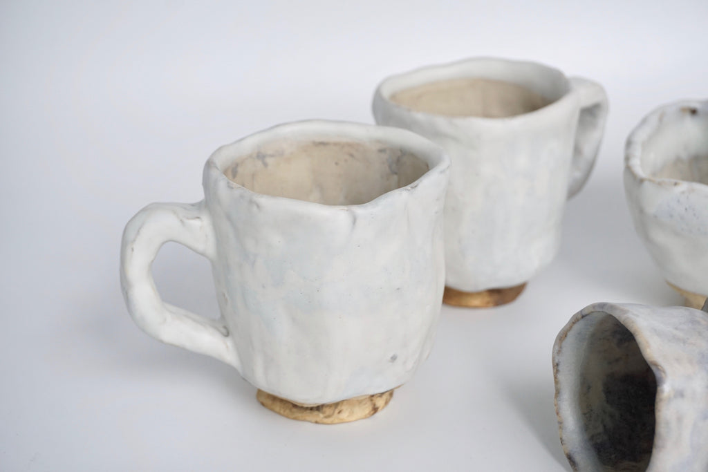 Handpinched quarry cup handmade tableware Singapore - Eat & Sip