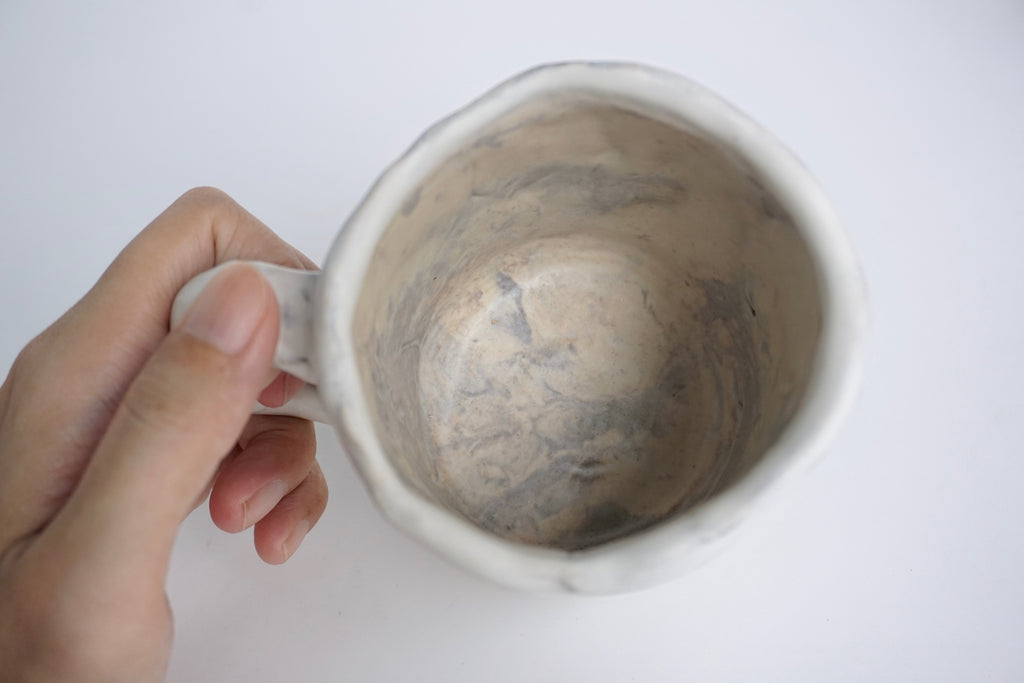Handpinched quarry cup handmade tableware Singapore - Eat & Sip