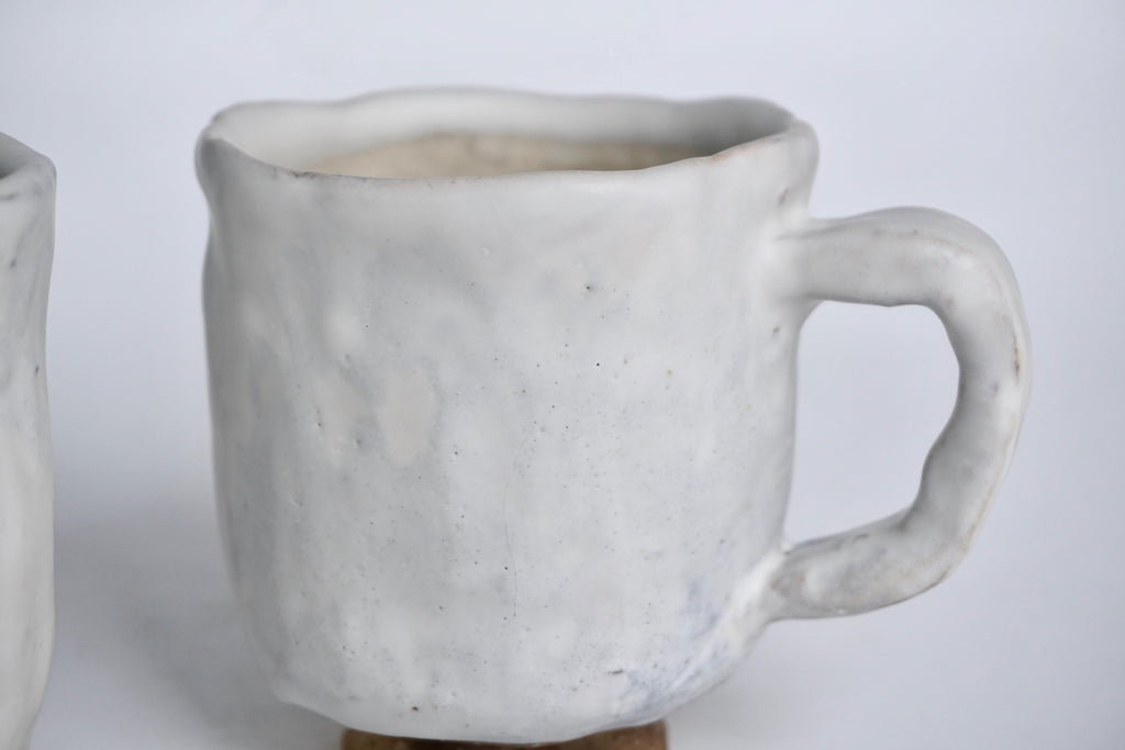 Handpinched quarry cup handmade tableware Singapore - Eat & Sip