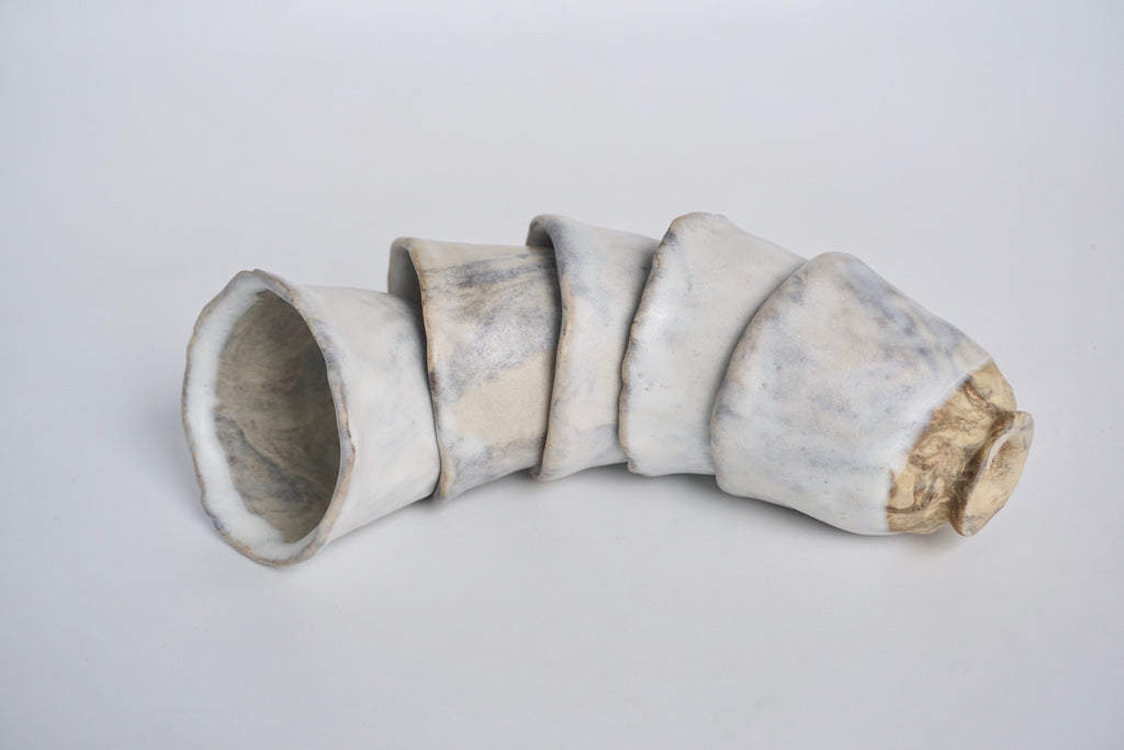 Handpinched quarry cup handmade tableware Singapore - Eat & Sip