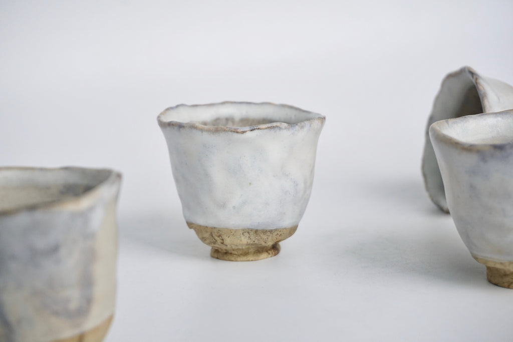 Handpinched quarry cup handmade tableware Singapore - Eat & Sip