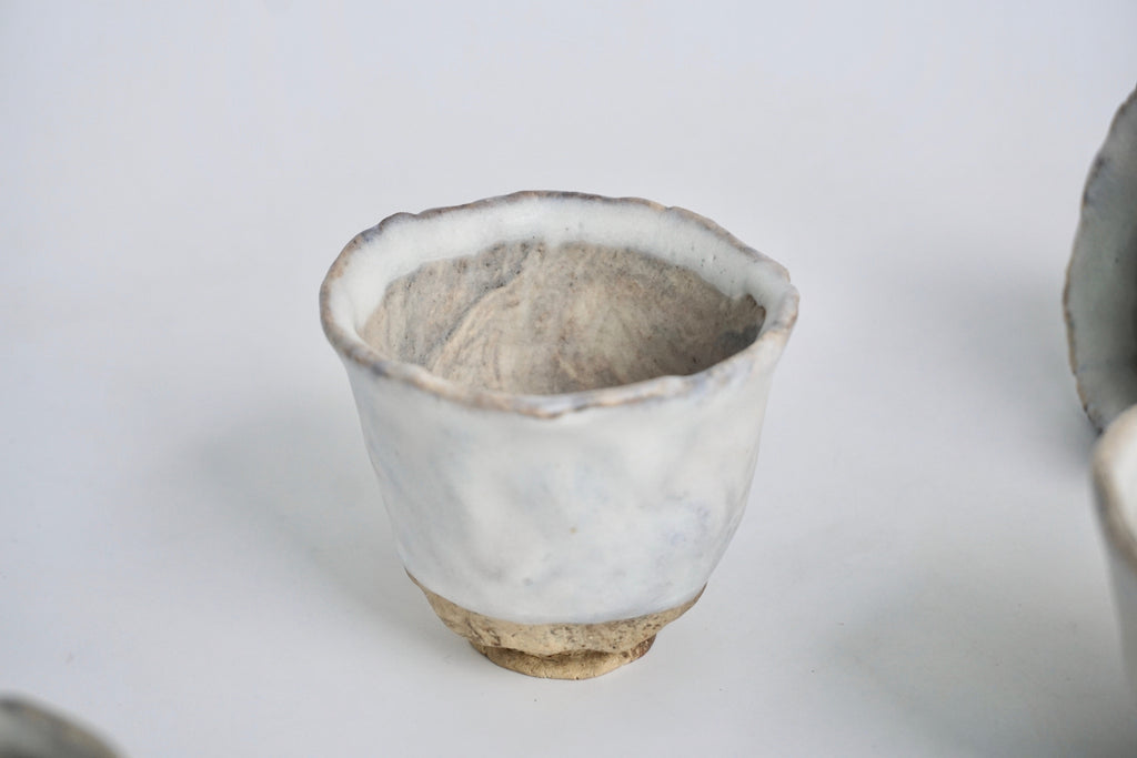 Handpinched quarry cup handmade tableware Singapore - Eat & Sip