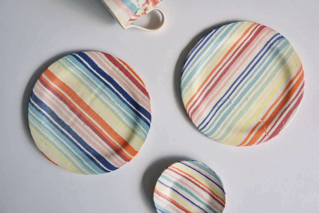Handmade nerikomi pottery in Singapore | Eat & Sip tableware