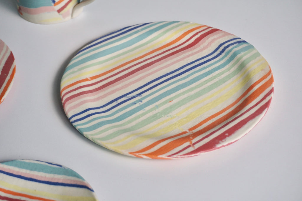Handmade nerikomi pottery in Singapore | Eat & Sip tableware