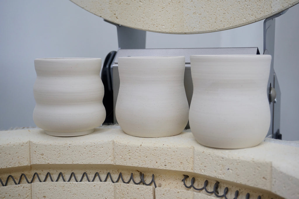 Hourglass handmade tumbler Singapore | Pottery by Chen Liyuan - Eat & Sip
