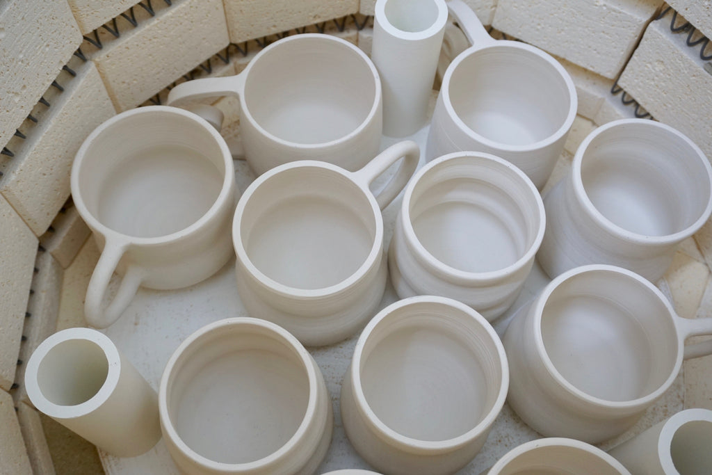 Hourglass handmade tumbler Singapore | Pottery by Chen Liyuan - Eat & Sip