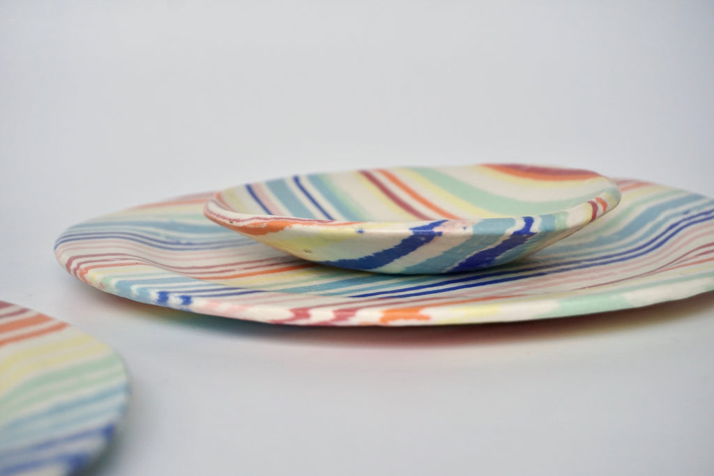 Handmade nerikomi pottery in Singapore | Eat & Sip tableware