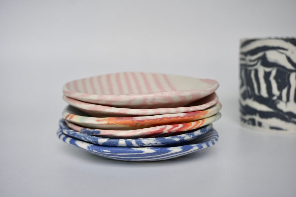 Handmade nerikomi pottery in Singapore | Eat & Sip tableware