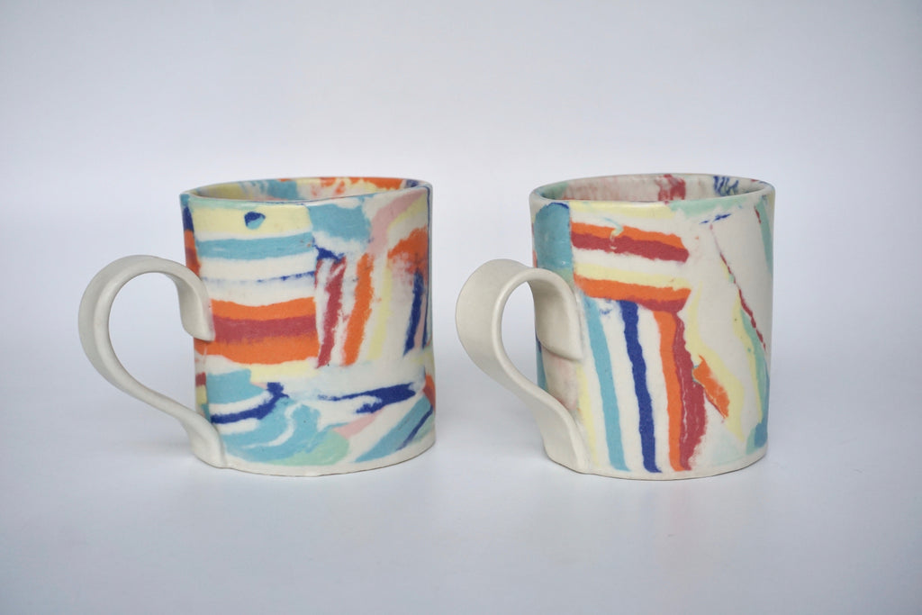 Handmade nerikomi pottery in Singapore | Eat & Sip tableware