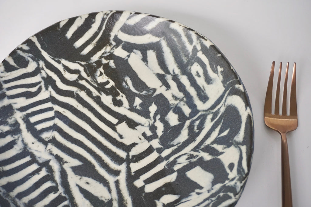 Handmade nerikomi pottery in Singapore | Eat & Sip tableware