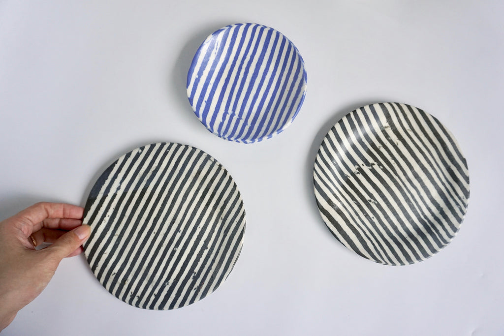 Handmade nerikomi pottery in Singapore | Eat & Sip tableware