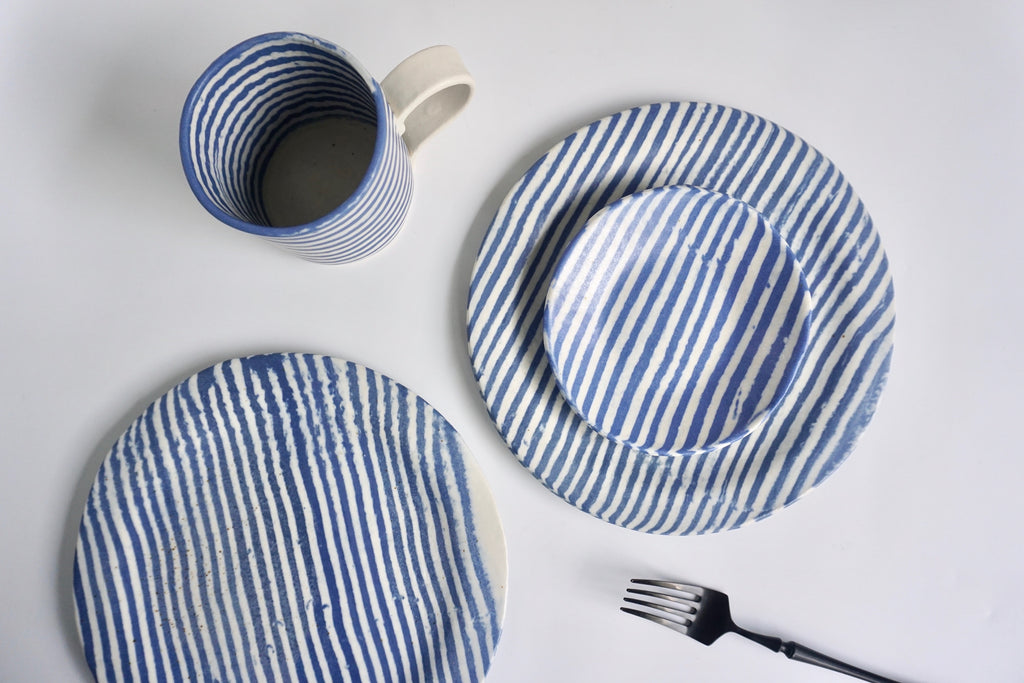 Handmade nerikomi pottery in Singapore | Eat & Sip tableware