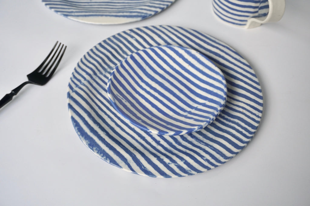 Handmade nerikomi pottery in Singapore | Eat & Sip tableware