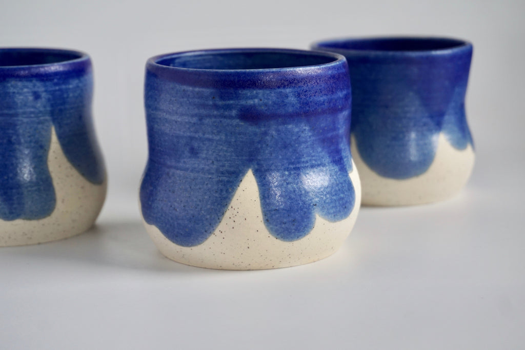 Hourglass handmade tumbler Singapore | Pottery by Chen Liyuan - Eat & Sip