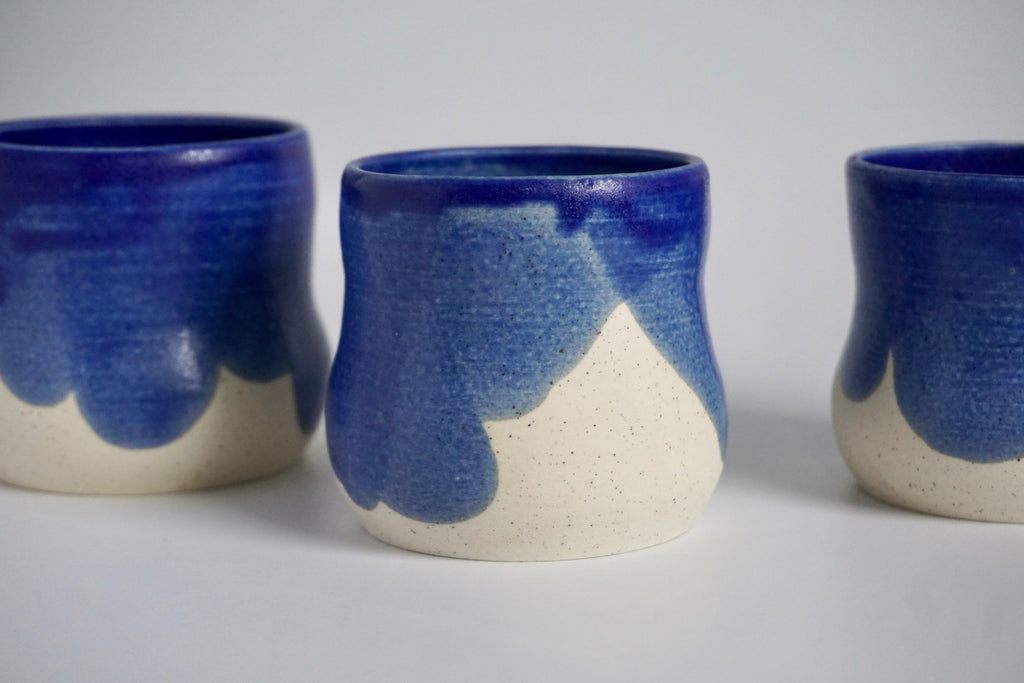 Hourglass handmade tumbler Singapore | Pottery by Chen Liyuan - Eat & Sip