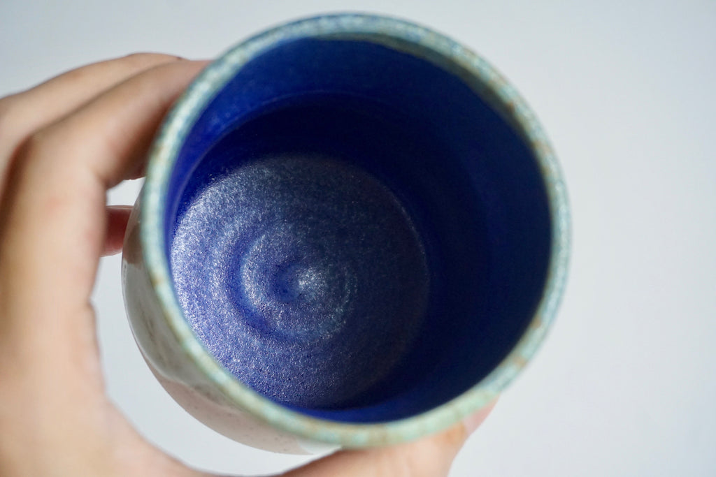 Hourglass handmade tumbler Singapore | Pottery by Chen Liyuan - Eat & Sip