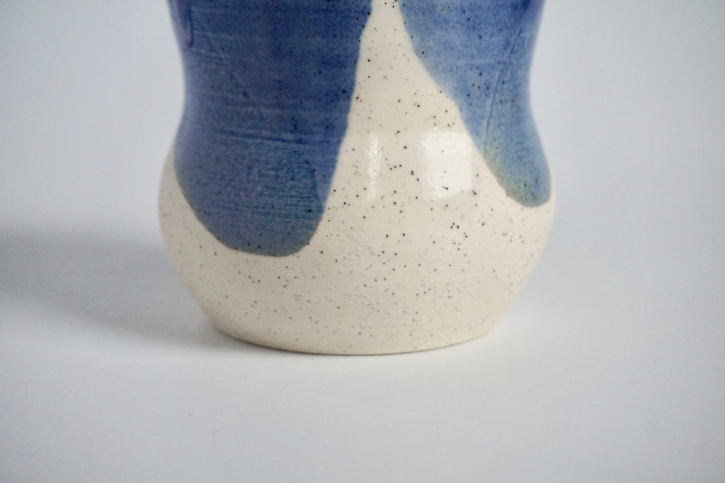 Hourglass handmade mug Singapore | Pottery by Chen Liyuan - Eat & Sip