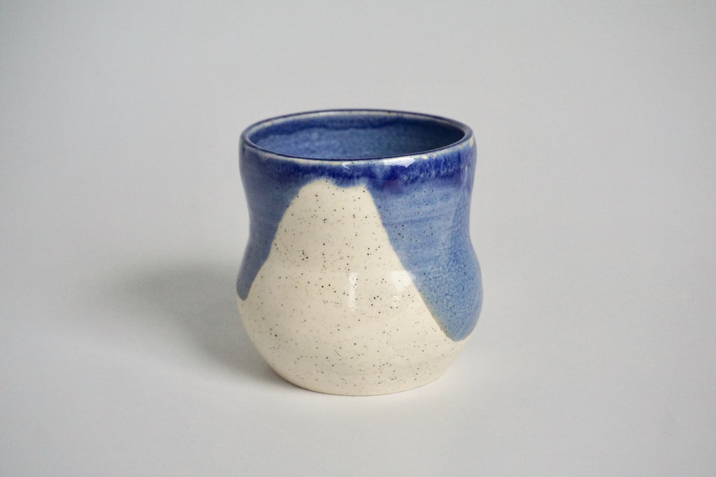Hourglass handmade mug Singapore | Pottery by Chen Liyuan - Eat & Sip