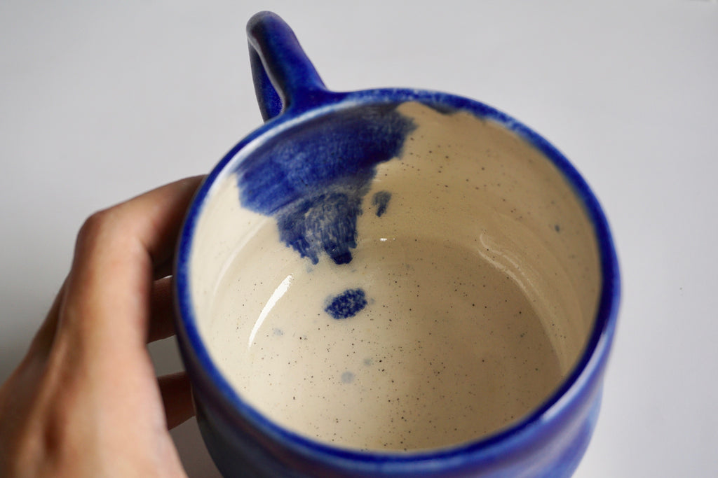 Hourglass handmade mug Singapore | Pottery by Chen Liyuan - Eat & Sip
