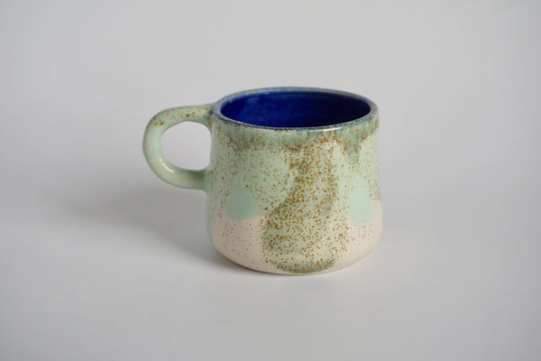 Hourglass handmade mug Singapore | Pottery by Chen Liyuan - Eat & Sip