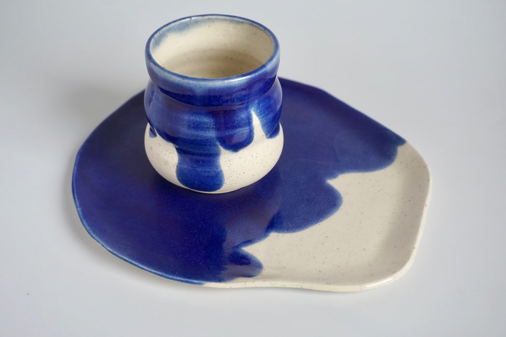 Handmade ceramic plates Singapore | Chen Liyuan Eat & Sip