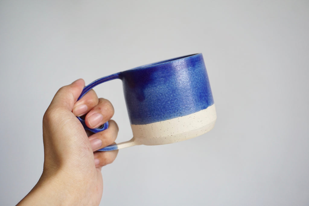 Handmade wheel-thrown ceramic mug | No 3 by Chen Liyuan