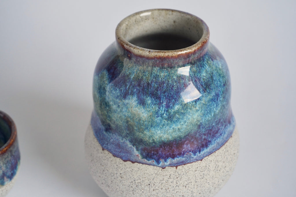 Wheel-thrown ceramics sake set Singapore | Eat & Sip
