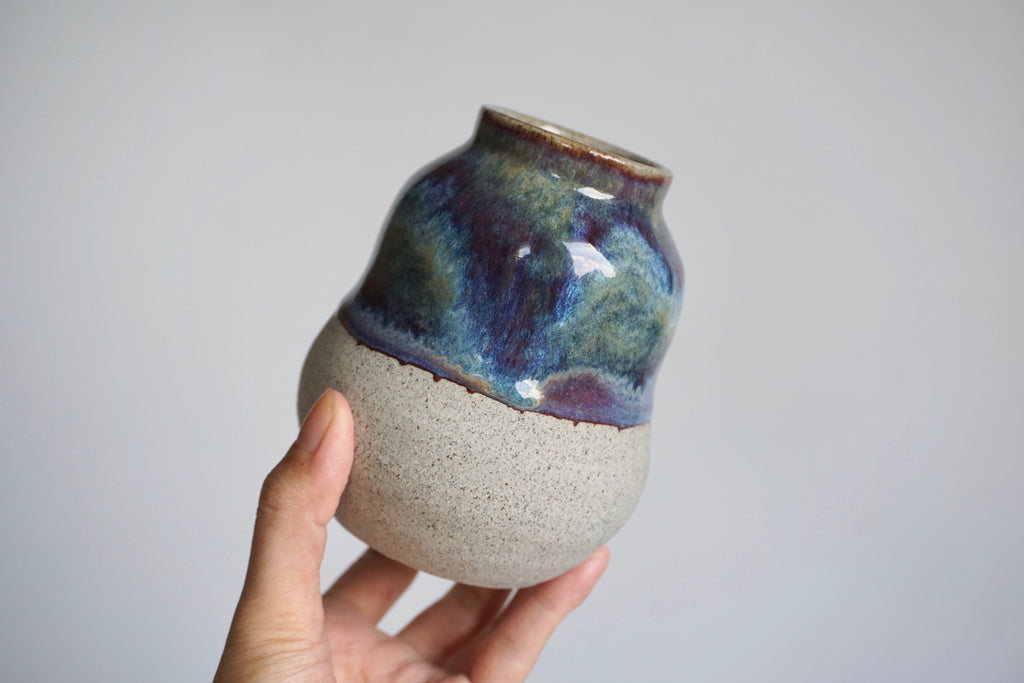 Wheel-thrown ceramics sake bottle Singapore | Eat & Sip