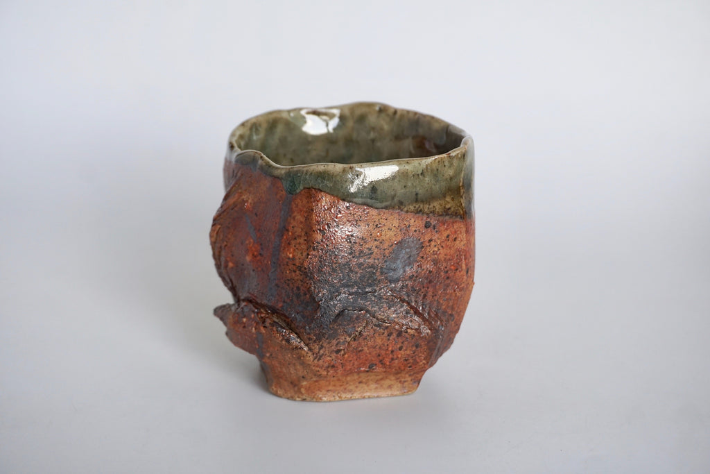 Handmade craggy tea bowls | Pottery Singapore