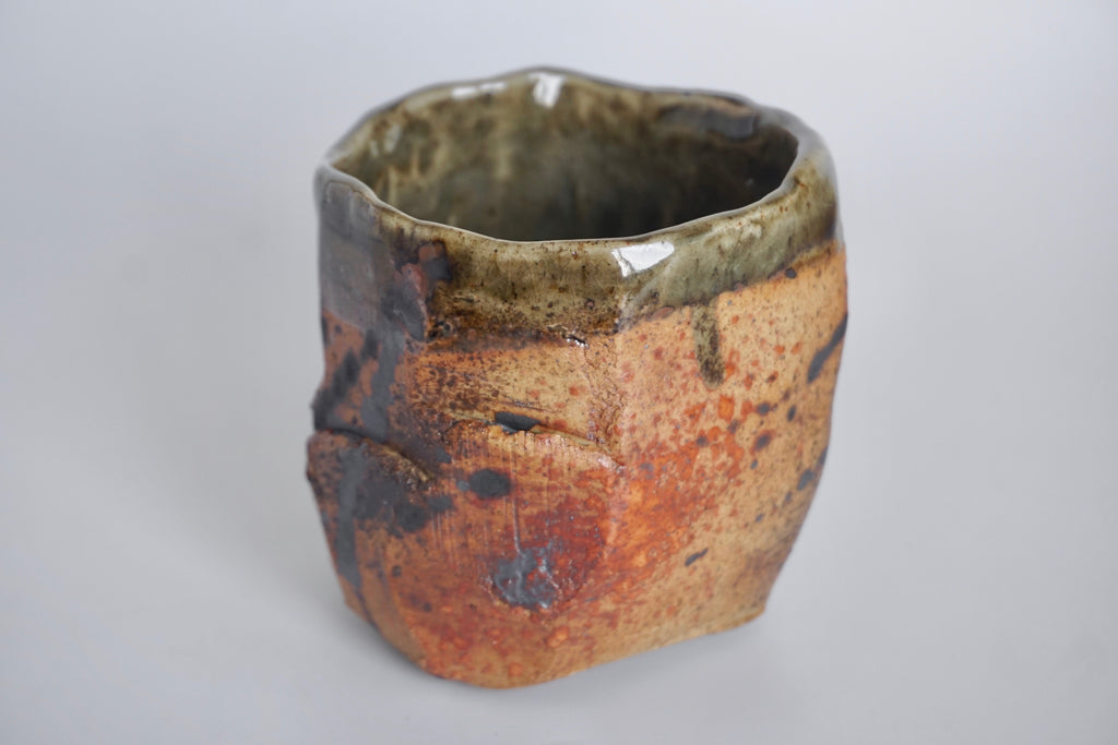 Handmade craggy tea bowls | Pottery Singapore