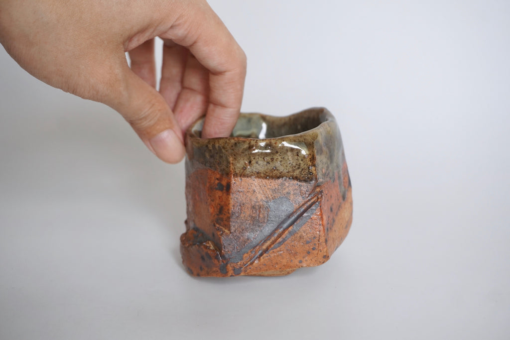 Handmade kurinuki teacups | Clay blossoms Pottery Singapore
