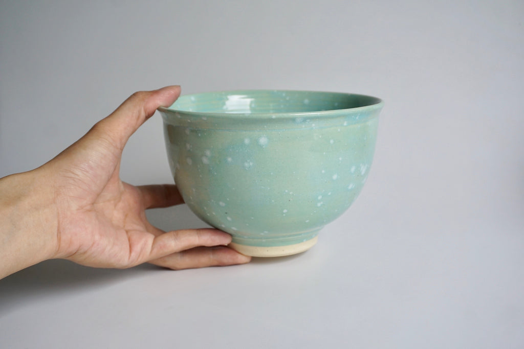 Handmade crystalline bowl | Janice Chan Singapore